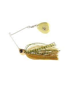 TT Lures 1/8oz Vortex+ Spinnerbait Fishing Lure - SOMERSET GOLD