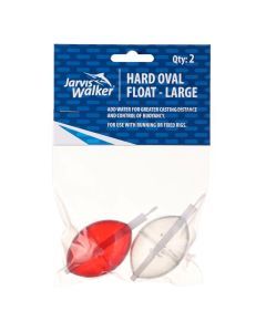 2 Pack of Jarvis Walker Large Hard Oval Floats