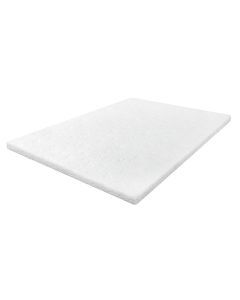 Dreamz Memory Foam Mattress Topper Dual-Layer Gel Bamboo Cover Washable King 5cm