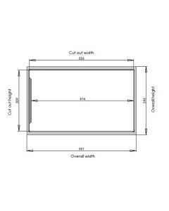 NCE Microwave Bracket (Suit NCE25LBLK Black Microwave)