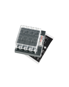 NARVA 8 Way Fuse Block - With Cover 54433