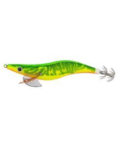 Jarvis Walker Size 3.5 Green Tiger Intruder Squid Jig Lure