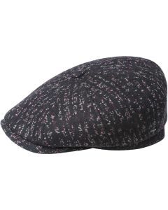 Bailey Osler Mens Ivy Newsboy Flat Cap Hat - Black (Comfort Sweatband)