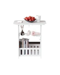 Nordic Coffee Table with Double Layer Storage