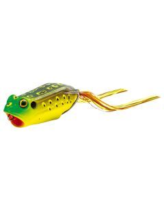 TT Lures 70mm Rocket Frog Popping Topwater Frog Lure - OLIVE GREEN