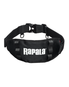 Rapala Fishing Gear Belt with Padded Mesh Back Support  - Fishing Tool Belt
