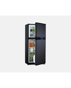 Bushman DC190LB - DC 12V / 24V Black Fridge/Freezer