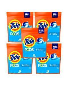 Tide 3 in 1 Clean Breeze x 80 Laundry Pods