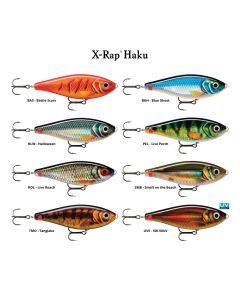 14cm Rapala X-Rap Haku Slow Sinking Glidebait Fishing Lure