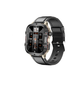 Rugged Military GPS Smart Watch - AMOLED 1.96" HD Display
