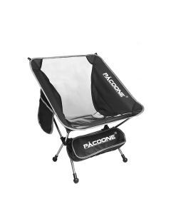 Camping Folding Moon Chair Black