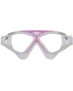 Mirage Lethal Junior Pink Full Size Kids Swimming Goggles with Ear Plugs