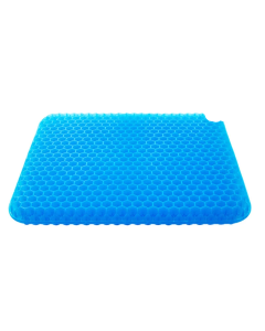 3D Honeycomb Gel Seat Cushion Breathable Cooling Pad Blue