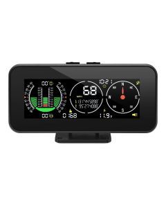M60 Digital Speed Slope Meter GPS Speedometer & Compass Black