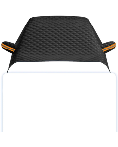 Magnetic Car Snow & Ice Protector All Season Windshield Cover Black