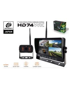 Autobacs HD74WK 7" High Resolution Wireless System