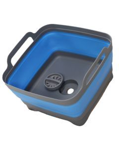 Space Saving Collapsible Blue Sink