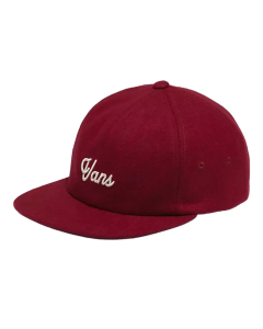 Vans Script Jockey Mens Baseball Hat - Chilli Pepper