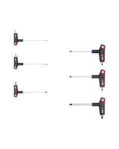 Wurth 6pcs Set of 2C T-Handle Hex Keys
