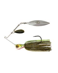 TT Lures 1/2oz Tornado+ Tandem Blade Spinnerbait Lure - MOSSY