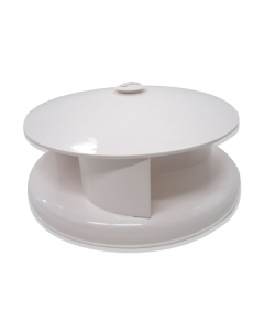 Rotary Vent Plastic White