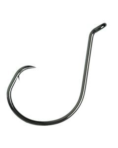 1 Box of Eagle Claw Lazer Sharp L7228BP Platinum Black Octopus Circle Hooks