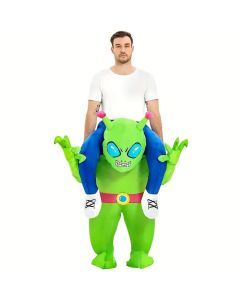 Alien Inflatable Riding Suit for Halloween Party Cosplay