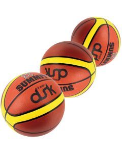 3x Summit Classic Dunk Rubber Basketball Bulk Pack - Size 7 (Indoor & Outdoor)