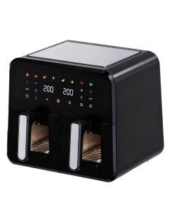 Spector 12L Dual Basket Air Fryer Electric Digital Touchscreen Oil Free Family