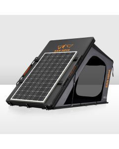 San Hima Kalbarri Gen 2 Lite Rooftop Tent Hard Shell With Ladder + 250W Solar Panel