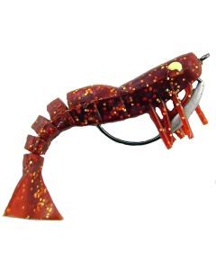 89mm Zerek Live Shrimp Pre-Rigged Soft Body Prawn Lure - Colour 11