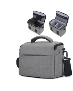 Camera Shoulder Bag Crossbody Grey
