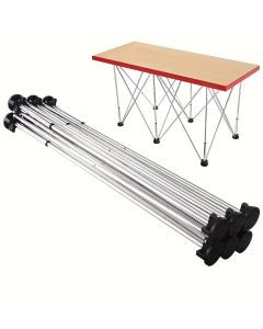 6-Leg Outdoor Workbench with Carry Bag