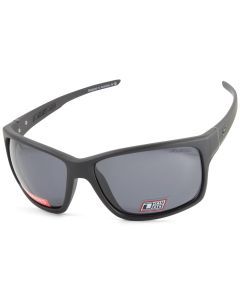 Dirty Dog Cosmic Satin Black/Grey Polarised Men's Sunglasses