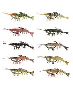 4 Inch Zerek Live Shrimp Hot Legs Soft Plastic Fishing Lure
