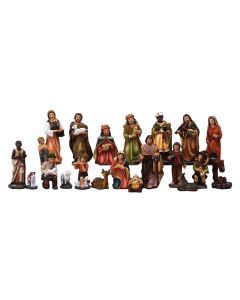 20-Piece Christmas Nativity Scene Figurine Set