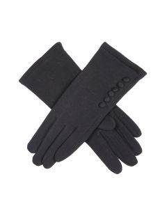 Dents Womens Touchscreen Coral Fleece Thermal Gloves - Navy (One Size)