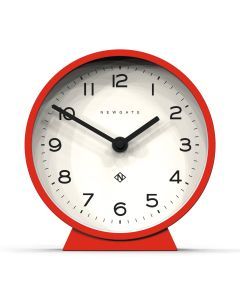 Newgate M Mantel Clock Fire Engine Red
