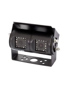 SafetyDave AHD Black Dual Camera (120° and 45° viewing angles) With 2x15m Heavy Duty 3 in 1 Camera Cable