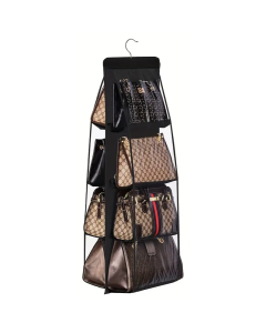 Hanging Handbag Organizer with 8 Pockets