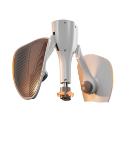 Adjustable Resistance Pelvic Floor Leg Trainer Grey