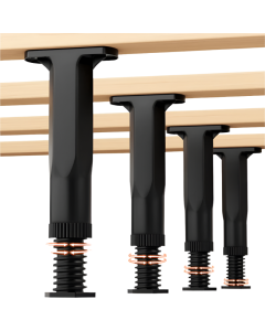 Adjustable Bed Frame Support Legs (4 Pack)