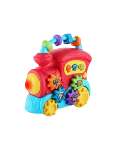Kids Musical Train Toy for Toddlers with Lights and Sounds