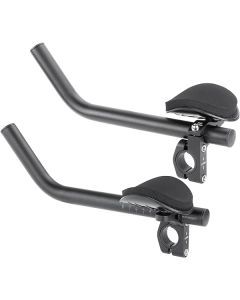 TranzX Bike Triathlon Bar with Clip-on Arm Rest & Detachable Pads