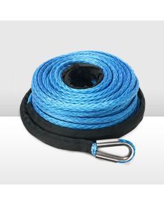 FIERYRED Winch Rope 10mm x 30m Synthetic Dyneema SK75 Tow Recovery Cable 4WD