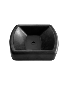 COAST RV 150mm Rubber Jockey Wheel Receiver