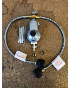 Universal Dual Cylinder Regulator 3/8" + 5/6" with LCC27