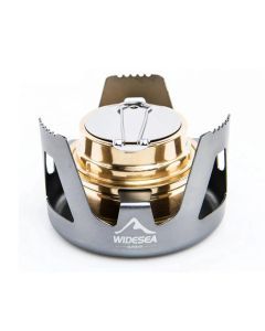 High-Quality Portable Alcohol Stove Grey
