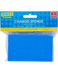 Spiffy Chamois Detailing Sponge Super Absorbent 120x70x30mm (Home/Kitchen/Car)