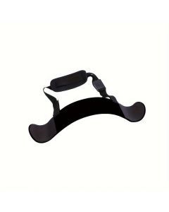 Arm Blaster for Biceps & Triceps - 24 Curl Support Board with Adjustable Belt(Black)